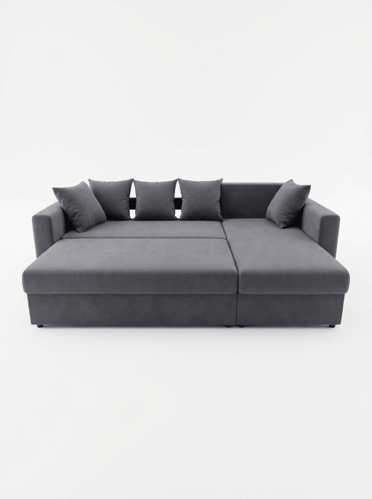 Диваны угловые, Диван угловой Мартин 140, велюр