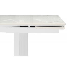 Керамический стол Монерон (белый)