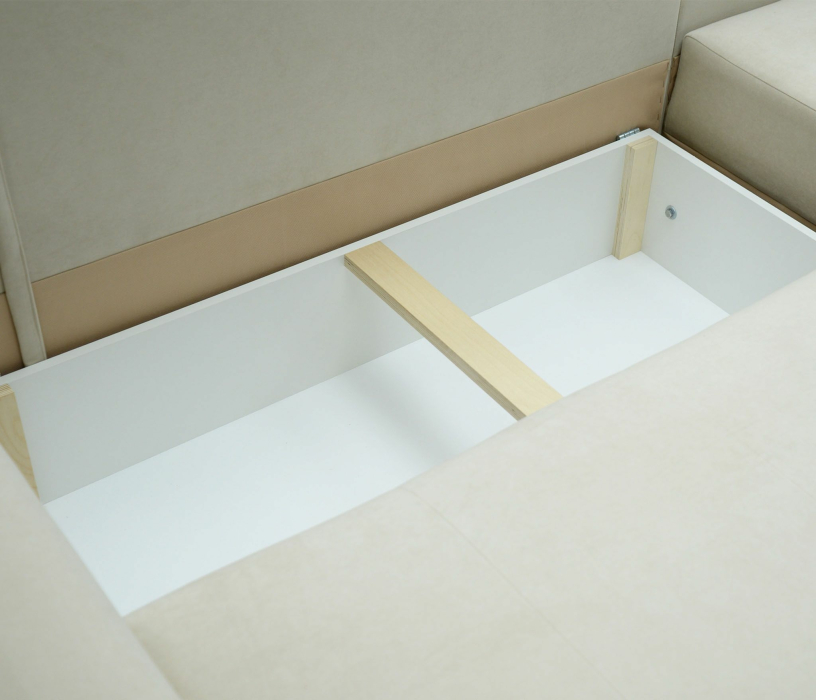 Диваны угловые, Угловой диван Коста, еврокнижка, велюр,  правый угол