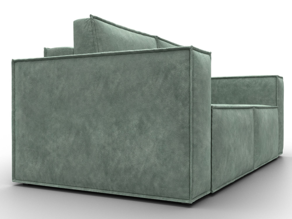 Диваны кровати со спальным местом, Диван прямой Куба мини, велюр BRUT