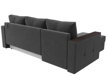 Угловой диван Валенсия Лайт левый угол, велюр