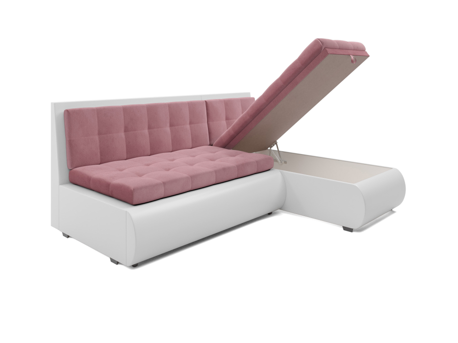 Диваны угловые в гостиную, Диван угловой Кормак (Велюр + Экокожа)