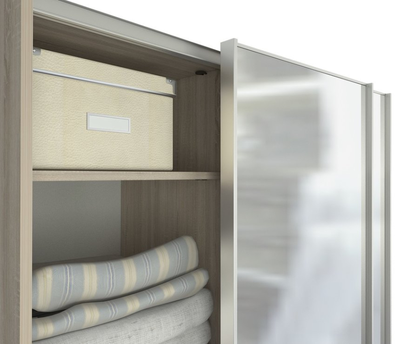 Шкафы-купе, Шкаф-купе Манхеттен М 2146х2300х555, 2 зеркала