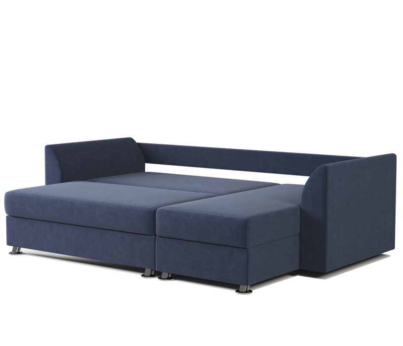 Диваны угловые в гостиную, Угловой диван Ария Скала правый велюр