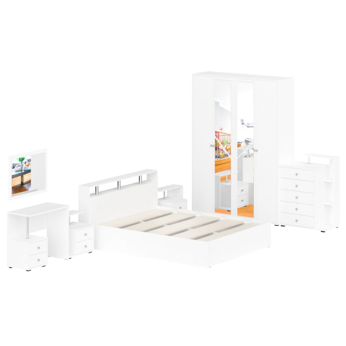 Спальные гарнитуры, Спальный гарнитур Камелия №3