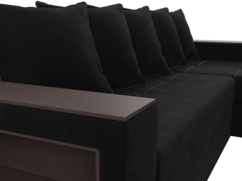 Диван угловой Дубай Лайт, микровельвет, правый угол