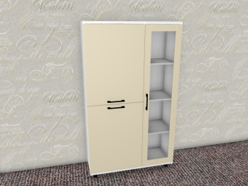 Модульная система Грейс Шкаф ШК-5081  Снежный Ясень