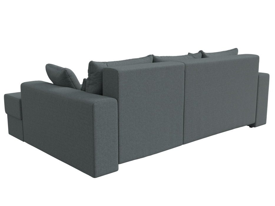 Диваны угловые в гостиную, Угловой диван Майами правый угол, рогожка