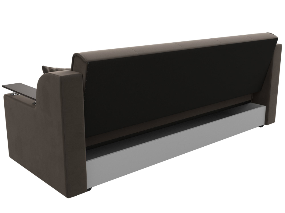 Диваны книжки, Прямой диван книжка Сенатор, велюр