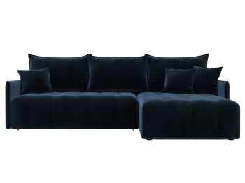 Диван угловой Лига-054 НПБ угол универсальный, велюр TOWER