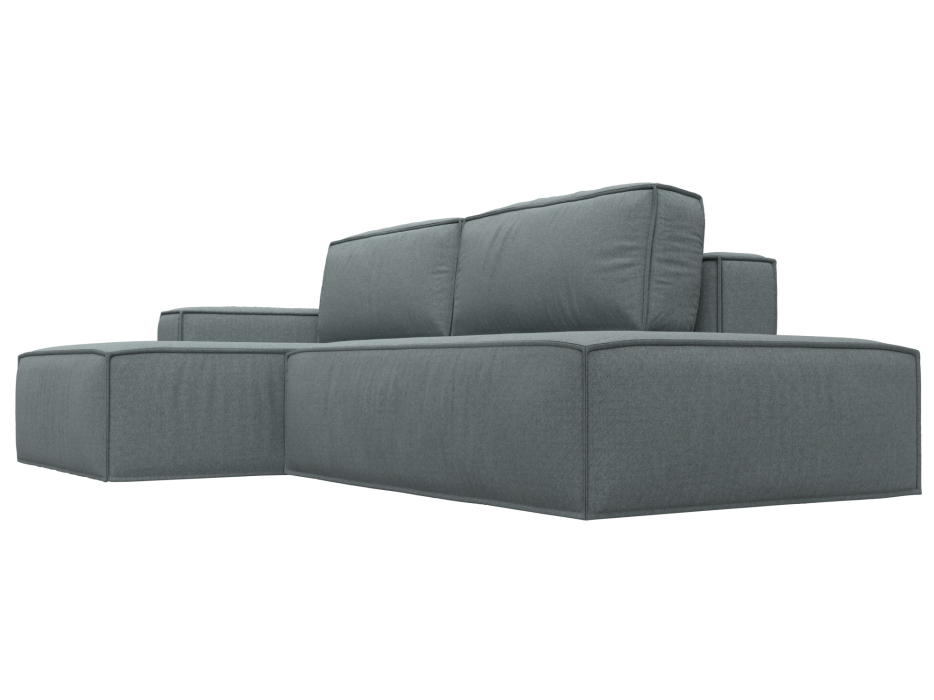 Диваны угловые в гостиную, Диван угловой Прага Модерн левый угол, рогожка Амур