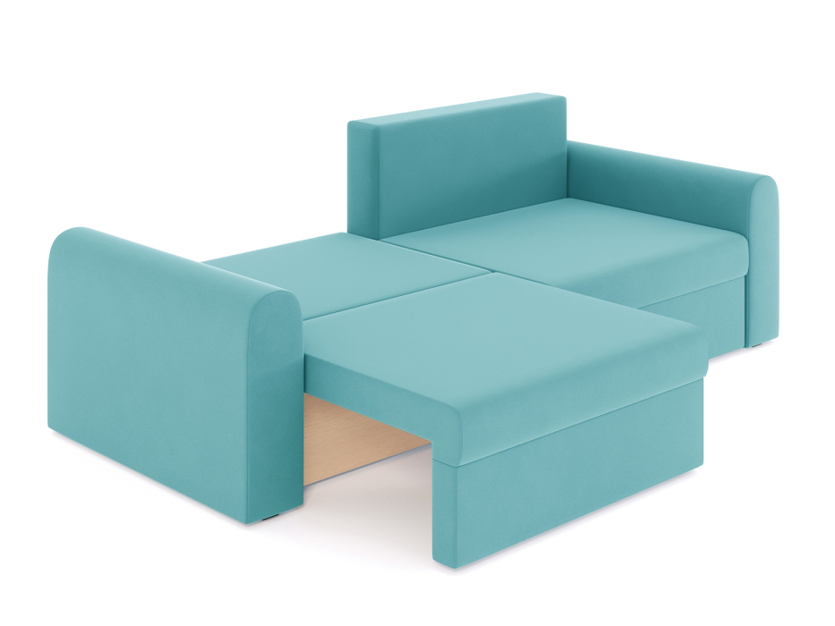 Диваны еврокнижки, Диван-кровать еврокнижка-трансформер Мэдисон, велюр