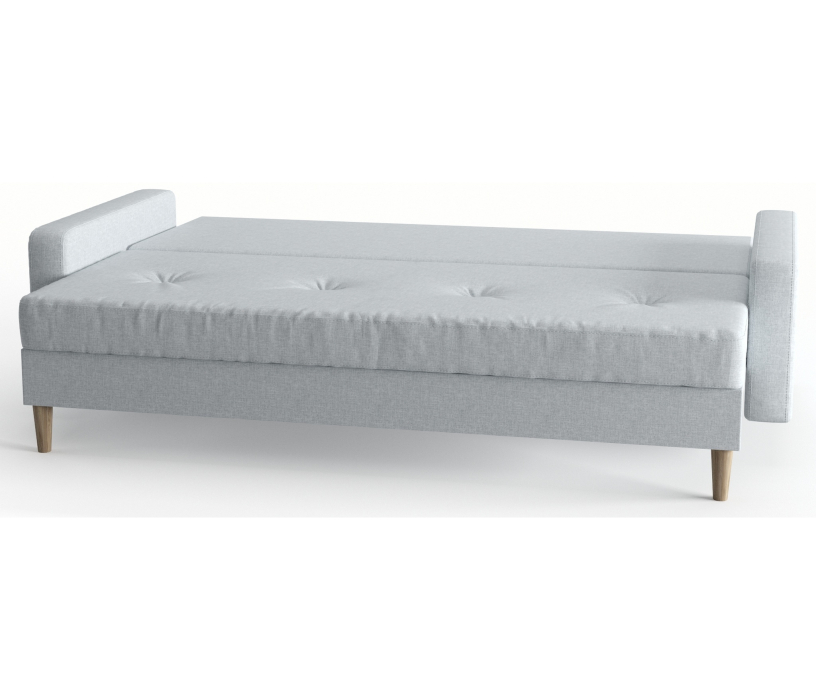 Диваны с ящиком для белья, Диван-кровать Belfast, независимый пружинный блок, рогожка