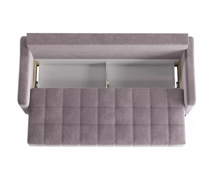 Диваны кровати со спальным местом, Диван прямой Римини 1 Велюр