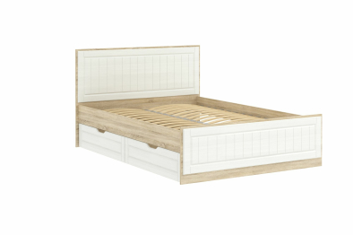 Кровать Оливия НМ 040.34-01 (1400) + Ящики НМ 040.39-01