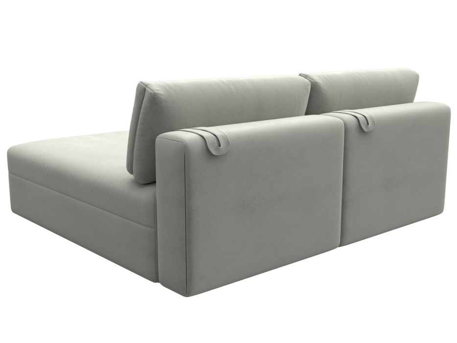 Диваны угловые в гостиную, Диван угловой модульный Лига-060 НПБ угол универсальный, велюр TOWER