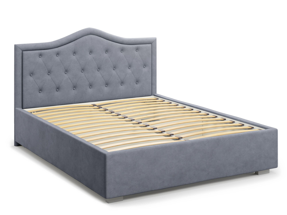 Мягкая кровать, Кровать Tibr 140 с ортопедическим основанием без ПМ