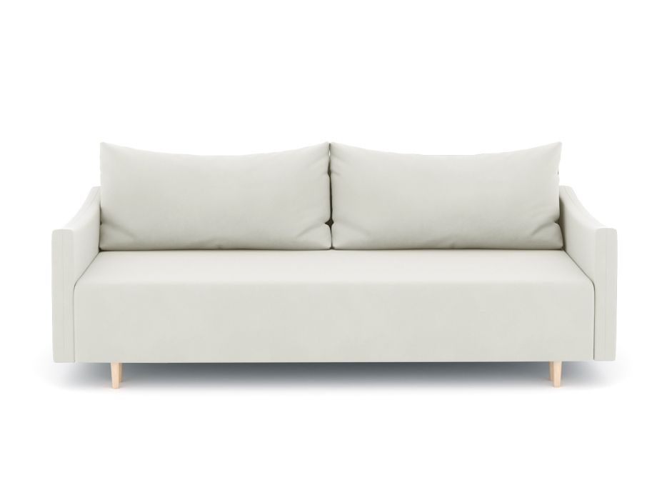 Диваны еврокнижки, Диван-кровать еврокнижка Смайл с подлокотниками, велюр