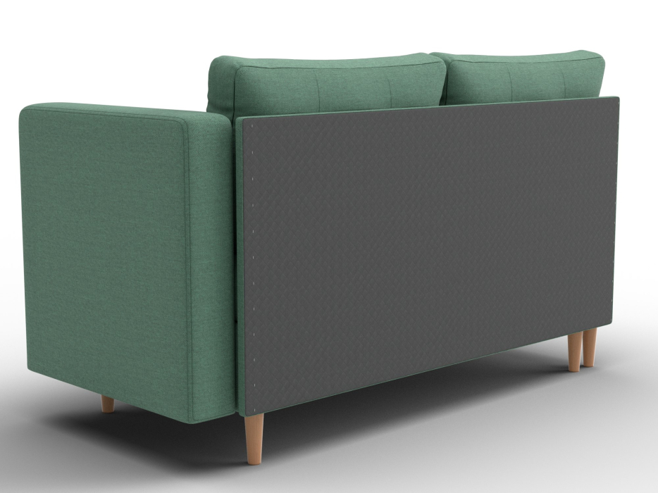 Маленькие спальные диваны, Кушетка Лига-098, рогожка Амур