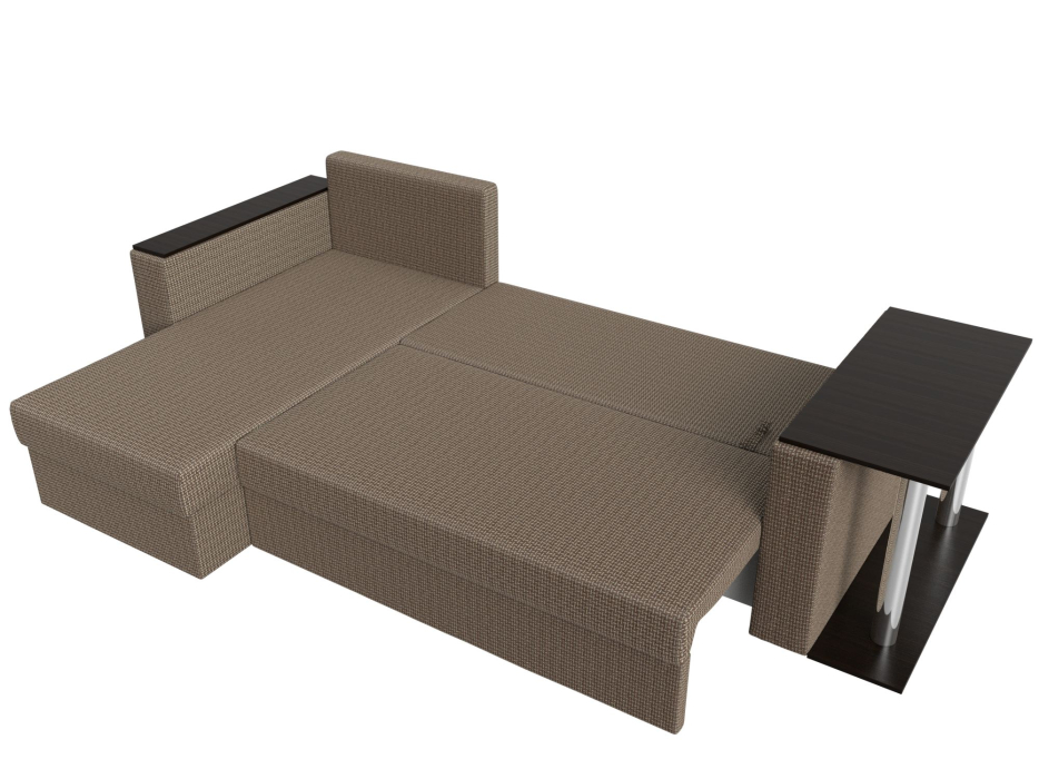 Диваны угловые в гостиную, Угловой диван Атланта левый угол, рогожка Амур