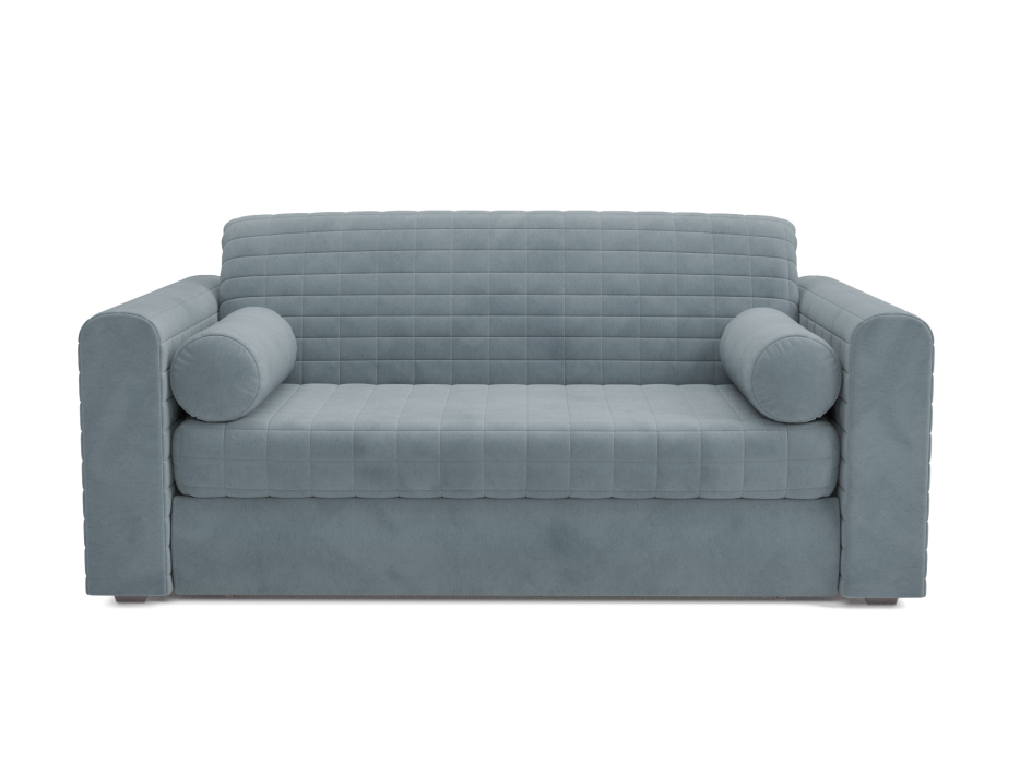 Диваны с ящиком для белья, Диван аккордеон Барон №5 НПБ 140х200 Велюр