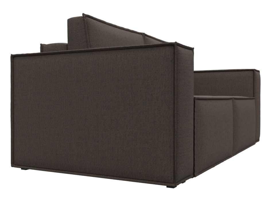 Диваны кровати со спальным местом, Диван прямой Куба мини, рогожка Амур