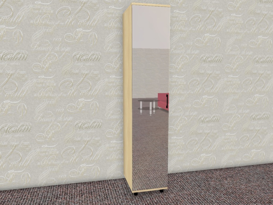 Шкафы одностворчатые, Модульная система Грейс Шкаф ШК-5027  Ясень Асахи