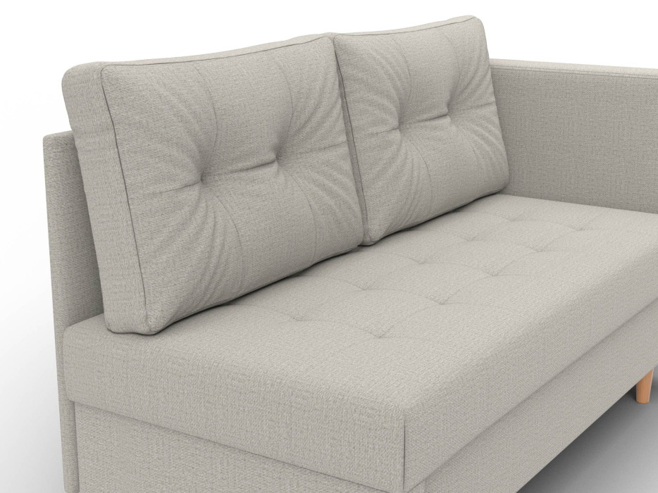 Маленькие спальные диваны, Кушетка Лига-098, рогожка Амур