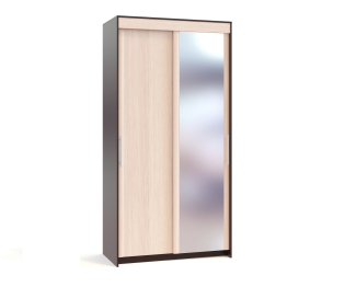 Шкаф-купе с зеркалом Контур ШР-126.2