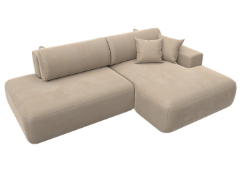 Диван угловой Лига-036 Модерн правый угол, велюр