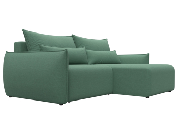 Диван угловой Лига-051 НПБ угол универсальный, рогожка Амур