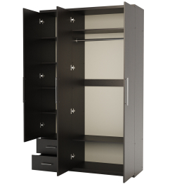 Шкаф трехдверный с зеркалом Комфорт МКЯ-32/1 150х60