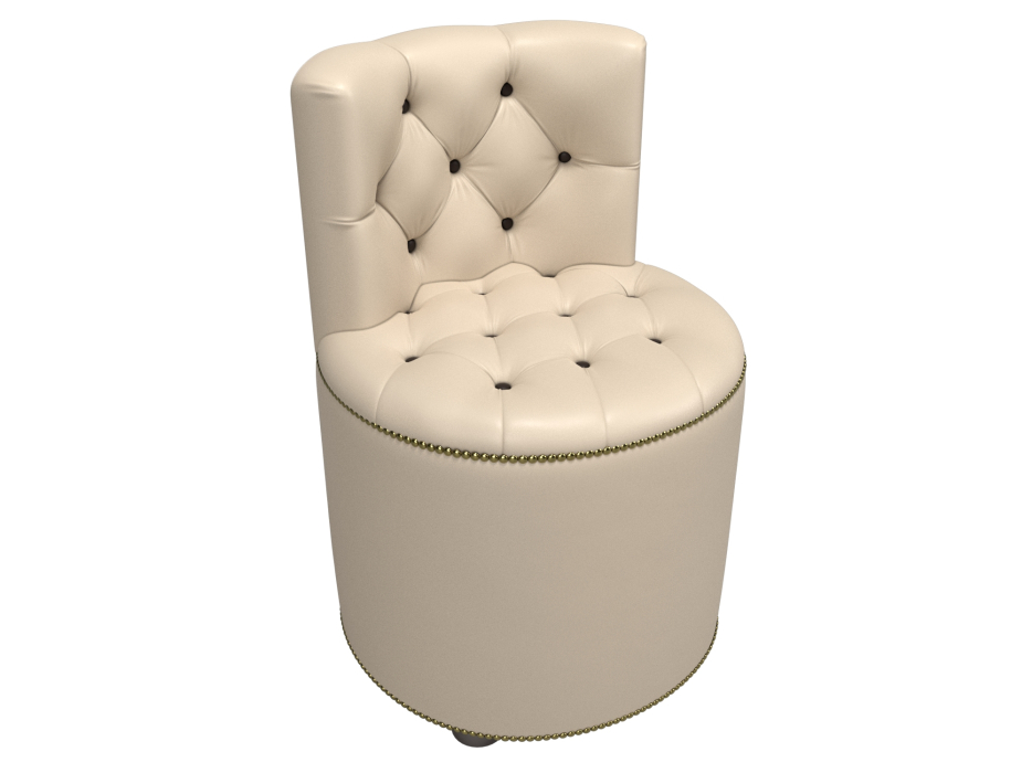 Пуфы дизайнерские, Пуф Саваж, экокожа