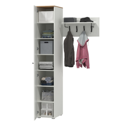 Шкаф-пенал с вешалкой для верхней одежды Остин