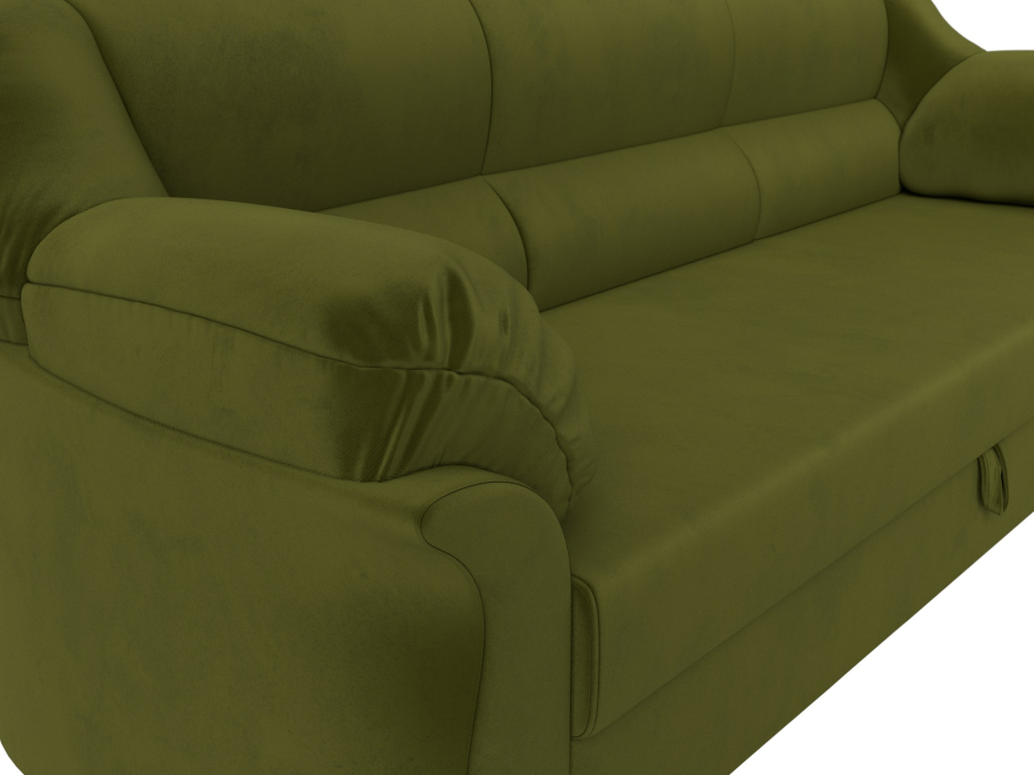 Диваны кровати со спальным местом, Диван прямой Карнелла, микровельвет