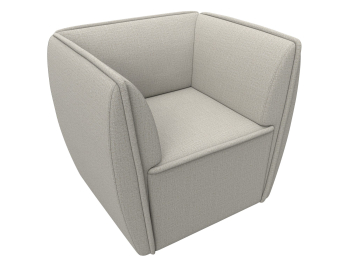 Кресло Бергамо, рогожка Амур