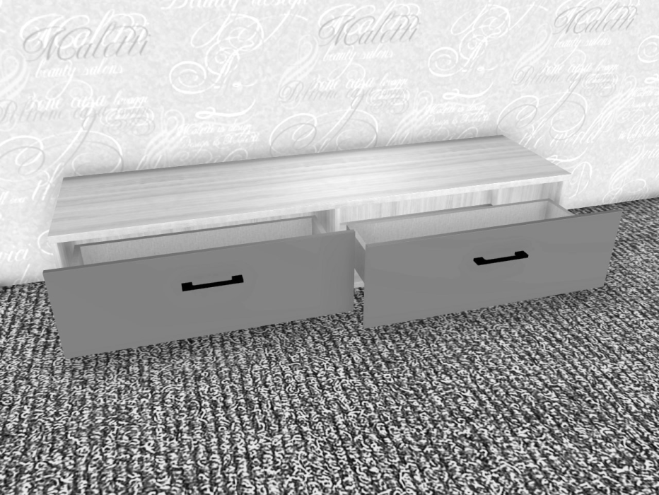 ТВ-тумбы, Модульная система Грейс Тумба ТБ-5072  Серый Кашемир