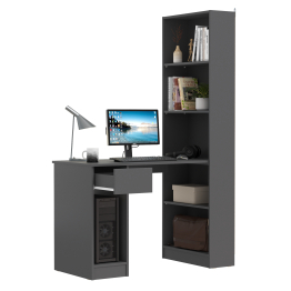 Компьютерный стол со стеллажом открытым Лайт 10.01