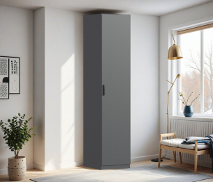 Шкаф однодверный Макс 500 мм, вариант №3 (ЛДСП)