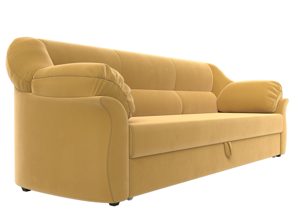 Диваны кровати со спальным местом, Диван прямой Карнелла, микровельвет