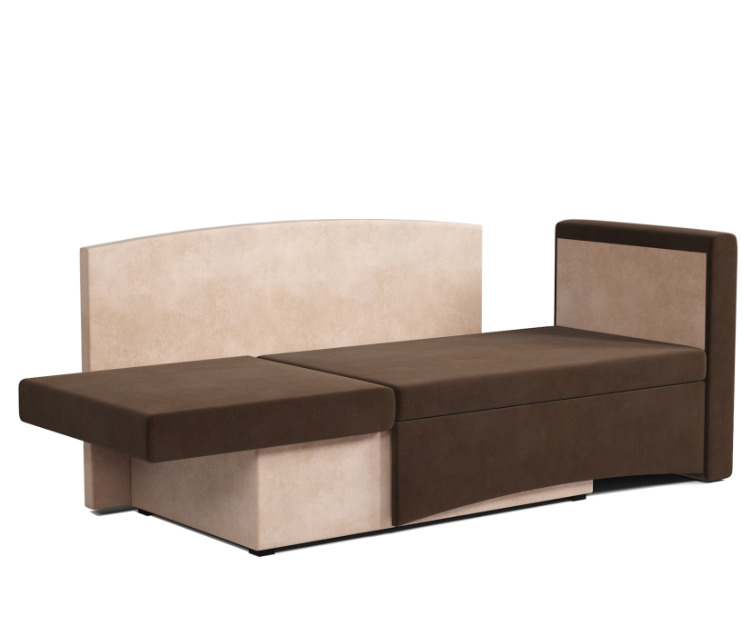 Диваны прямые кухонные, Кушетка Чарли велюр