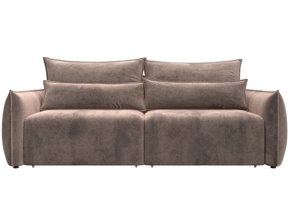 Диваны еврокнижки, Диван прямой Лига-051 НПБ, велюр TOWER