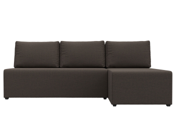 Диван угловой Поло правый угол, рогожка Амур