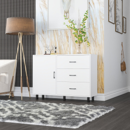 Комод-тумба три ящика и дверка РВК 122-1204