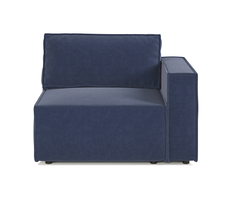 Диваны угловые в гостиную, Диван модульный Шарм 25 327х170х70 см, левый, велюр