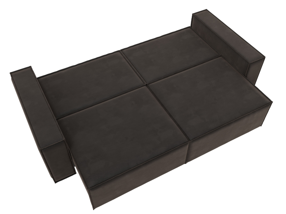 Диваны выкатные, Диван прямой Куба, велюр