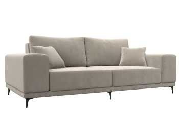 Прямой диван Льюес, микровельвет