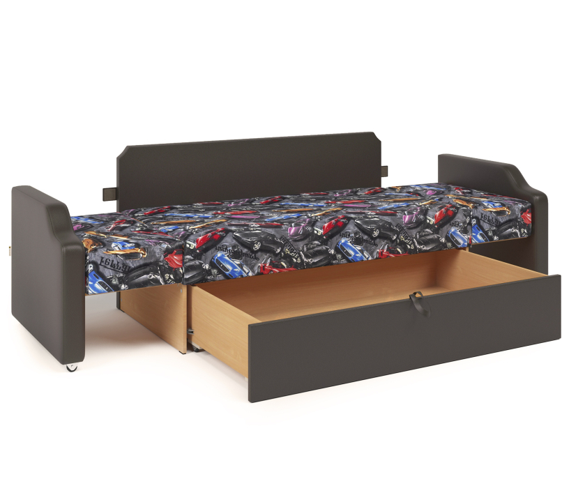 Диваны прямые кухонные, Кушетка Малыш, велюр / экокожа