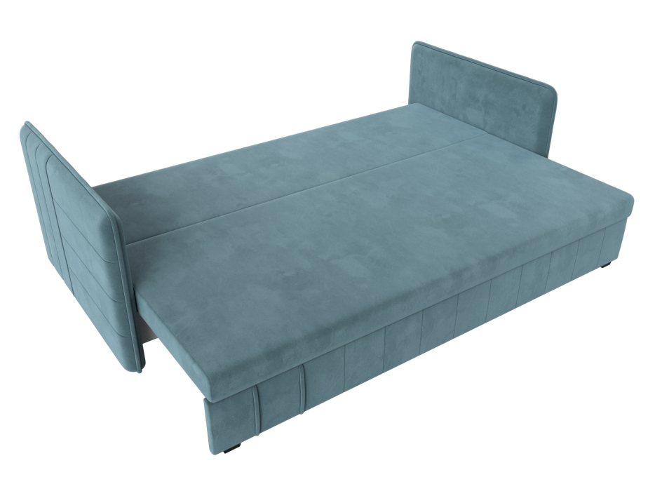 Диваны еврокнижки, Прямой диван Слим, велюр