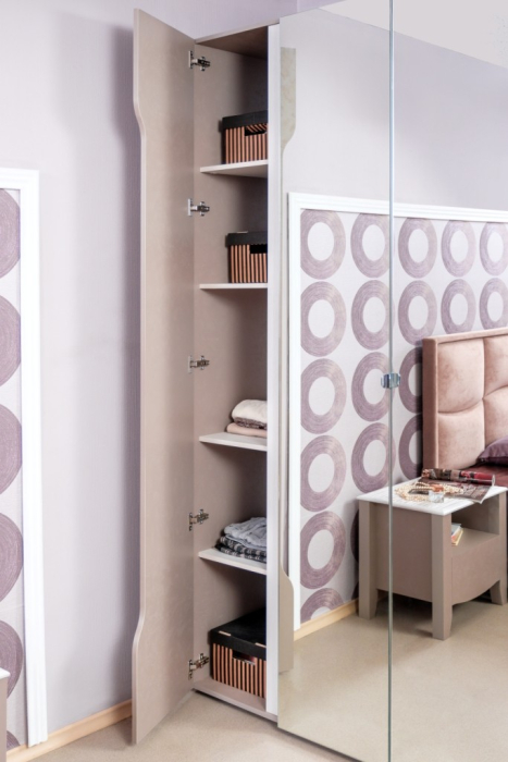 Шкафы распашные, Шкаф для одежды и белья Brownie 777